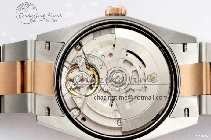 MiroTime 0414 Breathable DateJust 36mm DIWF 1:1 Best Edition 904L Steel Gray Dial on SS RG Oyster Bracelet SA 2310